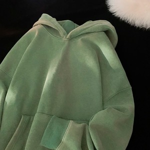 Sweat à capuche unisexe pour homme de haute qualité, 100% coton molletonné, broderie 3D, logo personnalisé, coupe ample, respirant, imprimé, pour l'hiver - Product Image 4