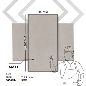 Baldosas de Porcelana de Gran Formato para Remodelar el Hogar y La Oficina Española de Calidad Europea, 80x80 cm, 80x160 - Product Image 1