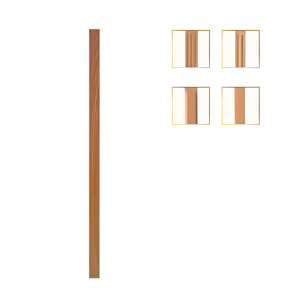 Top Trending 5060P 38 "Poplar Prime Square Balaustre Personalización directa Belleza sostenible para escalera elegante moderna - Product Image 2