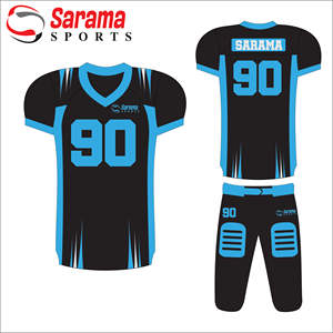 Maillot de football américain Maillot de football Motif Design Blanc Maillot de football américain pas cher Personnalisé, - Product Image 2