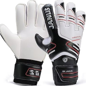 Gants de gardien de but professionnels en latex de haute qualité avec protection des doigts pour une utilisation en extérieur à bas prix - Product Image 1