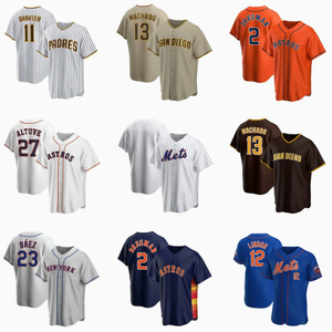 ชุดเบสบอลคอวีติดกระดุมเสื้อกีฬาเบสบอลปรับแต่งโลโก้ได้ตามต้องการ - Product Image 1