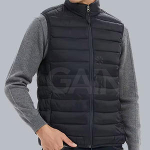 2025 chaqueta acolchada de talla grande chaleco cálido de invierno nuevo diseño estilo de moda chaleco acolchado personalizado para hombres - Product Image 4