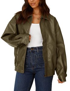 Veste bomber en cuir véritable vintage de luxe OEM, veste de mode pour femmes d'extérieur, vestes bomber de créateur sur mesure - Product Image 6