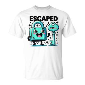 Camiseta Infantil con Temática de Escape Room, Ropa Promocional para Niños - Product Image 1