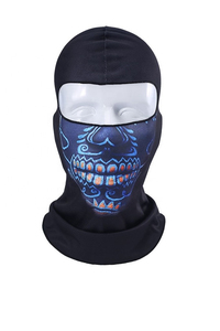 Prix bon marché de haute qualité hommes cagoule visage respirant couleur unie moto hommes noir Ski masques visage propre Logo cagoule personnalisée - Product Image 6