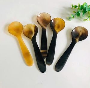 เครื่องตกแต่งสไตล์สัตว์ที่เป็นเอกลักษณ์เครื่องใช้บนโต๊ะอาหารช้อนเขาวัวควายขัดมันดีไซน์ไม่เหมือนใครสำหรับตกแต่งโต๊ะในร้านอาหาร - Product Image 5