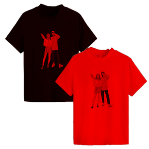 Women's Casual Graphic <b>T</b>-<b>Shirts</b> 100% Pima Cotton <b>White</b> Stock Clothing <b>Heavyweight</b> Camisetas Screen Printing Tee for Teenagers - Product Image 3