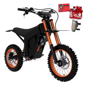 Moto électrique tout-terrain pour adolescents et adultes - 12V, cadre en aluminium de 24 pouces, pneus larges, batterie lithium haute performance 70Ah, mini, parfaite - Product Image 1