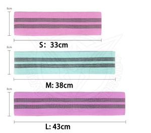 Thiết kế mới nhất hip Resistance Bands có sẵn trong tất cả các loại khác nhau của màu sắc có thể điều chỉnh hip chiến lợi phẩm ban nhạc Non-Slip chiến lợi phẩm ban nhạc - Product Image 3