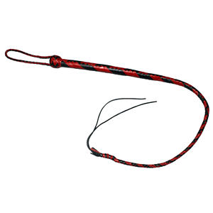 HMB-534A cuir Bullwhips Flogger Whips BDSM Floggers pour fouet équitation et chasseur Produit de qualité supérieure - Product Image 3