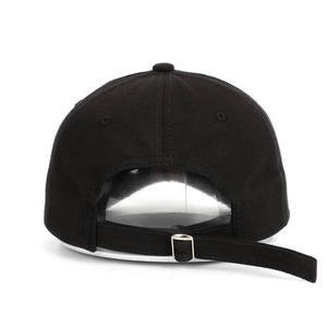 Gorra de Béisbol Negra de 6 Paneles con Bordado de Portland, Unisex, Ajustable, de Algodón, Estilo Casual, con Logotipo y Etiqueta Personalizados - Product Image 4