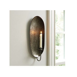 Aplique de Pared de Aluminio para Velas con Acabado en Níquel - Product Image 4