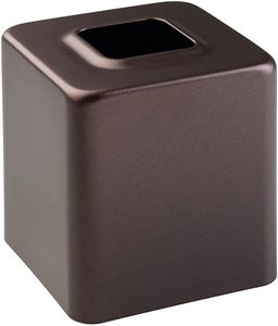 ที่ใส่ทิชชู่โลหะคุณภาพสูงทำด้วยมือชุบสังกะสีแบบเรียบหรูหราคุณสมบัติแขวนด้านบนขายส่ง - Product Image 2