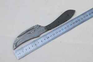 Lames vierges en acier inoxydable Damas Couteau forgé à la main Lame vierge - Product Image 3