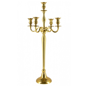 Latest Five-Arm Floor <b>Candelabra</b> in Gold and Silver Direct Manufacturer Wholesale for Party Wedding Decoration Metal Material - Product Image 5