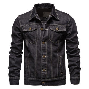 OEM invierno temporada desgaste Denim Jean Hombre Chaquetas de manga larga superventas elegante desgaste masculino de calidad superior chaqueta de mezclilla para hombre - Product Image 5