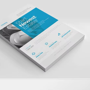 กระดาษพิมพ์ใบปลิวกำหนดสีได้เองสำหรับการส่งเสริมการขายและการตลาดส่วนบุคคล - Product Image 1