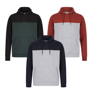 <b>Men's</b> 100% Cotton Fleece Pullover <b>Hoodies</b> Thick Heavyweight Superb Quality Streetwear Blank for Winter Custom Logo Print - Product Image 1