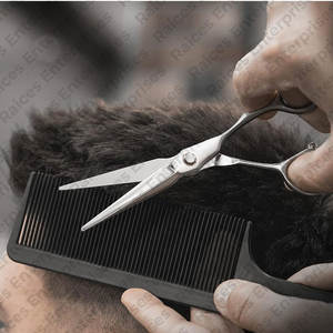 Ciseaux de coiffeur de qualité supérieure avec étui en cuir Nouvelle arrivée Ciseaux de coiffeur à usage domestique en basse quantité minimale de commande - Product Image 6