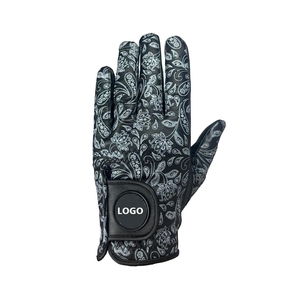 Gants de golf en cuir PU blanc de haute qualité pour femmes Design respirant pour la main gauche et droite Accessoire de sport le plus vendu - Product Image 3