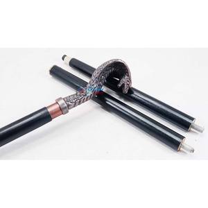 High Quality Brass <b>Wood</b> Art Deco Designer Head Handle Black Folding Walking Stick 95cm Hiking Camping Father's Mother's Day Gift - Product Image 3