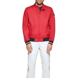 Veste bomber en toile pour homme, écologique, couleur et taille personnalisées, 100% polyester/nylon, faible MOQ d'usine - Product Image 4