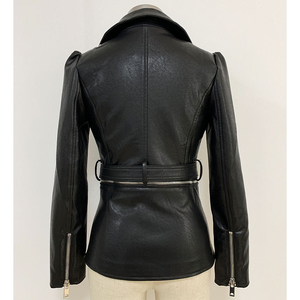 Veste en cuir tendance pour femmes, facile à laver, séchage rapide, respirante, confortable, vestes en cuir véritable pour femmes à prix raisonnable 2026 - Product Image 3