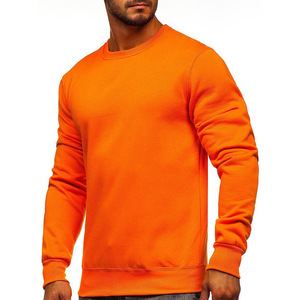 Sudadera Lisa de Cuello Redondo para Hombre, Mezcla Suave de Algodón y Poliéster, para Impresión de Logotipo Personalizado - Product Image 5
