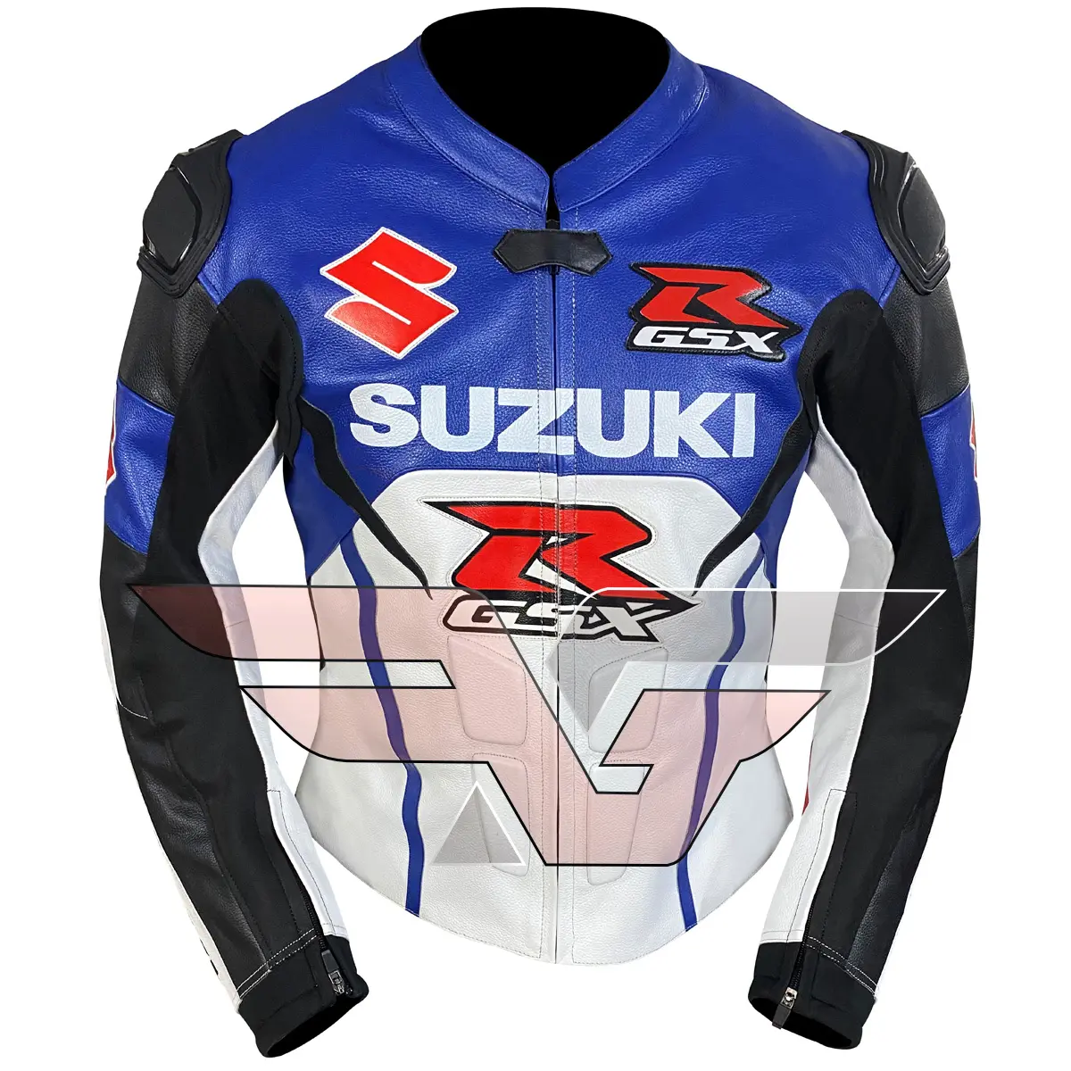 Suzuki Customized Leather Racing Jacket Motorbike Leather Jacket Custom Brand Cowhide Motorcycle Leather Suit Motogp Racing Suit