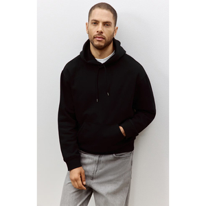 Sweat-shirts à capuche oversize de haute qualité en molleton épais 100% coton pour hommes, vente en gros de vêtements de rue, sweat-shirts unisexes pour hommes - Product Image 3