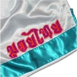 Shorts de Muay Thai respirants de haute qualité au design personnalisé pour hommes et enfants Ensemble de boxe de combat de gymnastique avec fonction extensible - Product Image 4