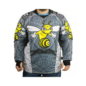Designs personnalisés imprimé maillot de paintball sublimation qualité légère abordable meilleur design maillots de paintball - Product Image 2