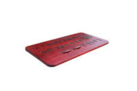 ESSENTIAL HANDICRAFTS Tablero de Madera Unisex para Trazar el Alfabeto y los Números, Tablero 3D para Practicar la Escritura a Mano, Forma de Dibujos Animados, Ecológico