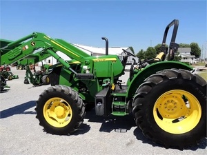 Tractor de maquinaria agrícola 100HP 2016 JOHN DEERE 5100E Tractor de rueda de segunda mano usado original limpio asequible - Product Image 3