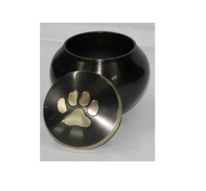 Urna Funeraria para Mascotas ZHE Elegant Odyssey, Estilo Europeo, con Diseño de Huella, Suministros Funerarios Premium, Capacidad de 30 Pulgadas Cúbicas para un Guardiánamiento Seguro - Product Image 6