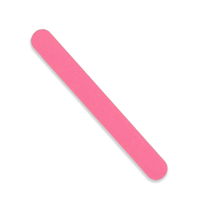 Lime à ongles professionnelle réutilisable en acier inoxydable double face à motif droit avec grain 100, conception durable - Product Image 5