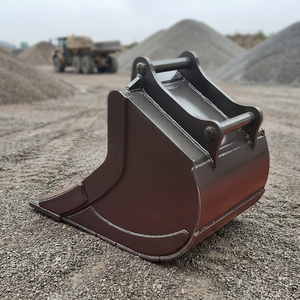 Godet de terrassement Changwoon CW6311 QS60 pour mini-excavatrices de 12 à 14 tonnes, noir, poids 340 kg, pour excavations étroites - Product Image 1