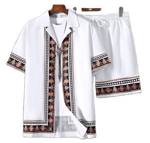 Ensemble de t-shirts et shorts en gros 2024, ensemble de 2 pièces, t-shirt et shorts pour hommes, ensembles de chemises personnalisés - Product Image 6