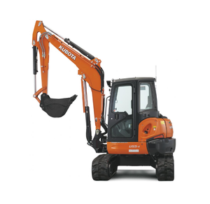 Nouvelle excavatrice Kubota U55-4 à vendre, équipée d'un moteur de 47,6 chevaux, d'un poids opérationnel de 11993 lb et d'un pince hydraulique. - Product Image 2