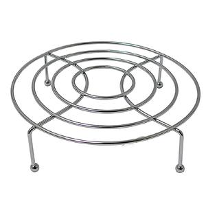 <b>Metal</b> Wire Round Shaped <b>Trivet</b> for Tableware <b>Trivet</b> for Tabletop <b>Metal</b> Plate Stand in Wholesale Price New Plate Stand - Product Image 4
