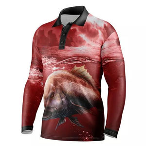 Venta caliente nuevo estilo personalizar impresión sublimación pesca Jerseys última moda tasa caliente sublimación pesca Jerseys - Product Image 5