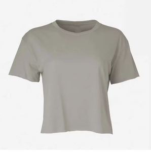 T-shirt à coupe surdimensionnée respirant de haute qualité à épaules tombantes pour femmes en gros fabriqué au Pakistan - Product Image 4