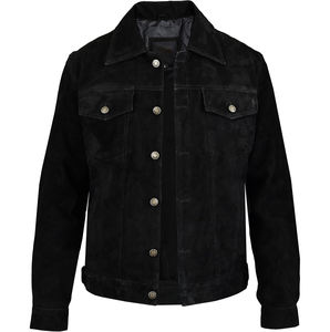 แจ็กเก็ตหนังวัวของผู้ชายของแท้100% พร้อมโลโก้และการออกแบบที่ทันสมัย - Product Image 2