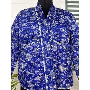 Chaqueta Acolchada de Seda Reversible para Mujer, Suave y Ligera con Calidez de Doble Cara para Otoño e Invierno - Product Image 2