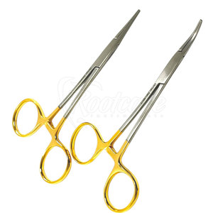 Pinces Mayo Hegar à pointe dorée en carbure de tungstène, porte-aiguilles Mayo Hegar - Product Image 2