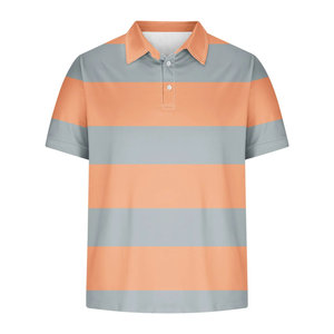 Polos personalizados para hombre con cuello de manga corta, camiseta informal para empresas y eventos - Product Image 5