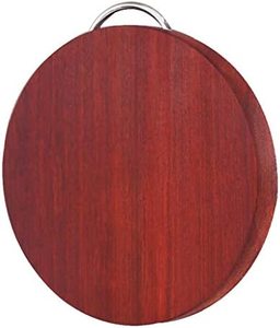 Planche à découper de cuisine en bois de forme ronde antique avec poignée, nouveau Design, table à découper en bois, Offre Spéciale - Product Image 1