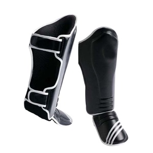 Kick Boxing Training Guard/Professional <b>Shin</b> in Step/<b>MMA</b> Training <b>Shin</b> <b>Pad</b> Leather Soft <b>Shin</b> Instep - Product Image 5
