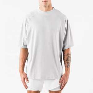 T-shirt pour homme 100% coton tricoté de grande taille fabriqué au Pakistan, entièrement personnalisé, séchage rapide, respirant, meilleure vente - Product Image 5